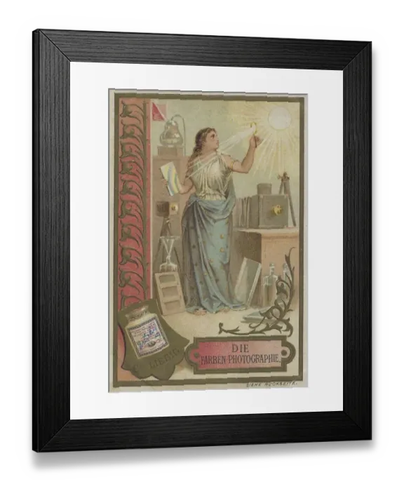 Framed Print : Series modern technology, the colours photography