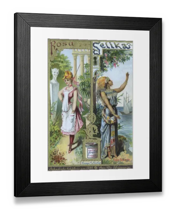 Framed Print : Series Traditional Costumes and Costumes from the Opera Framed Print : Series Traditional Costumes and Costumes from the Opera