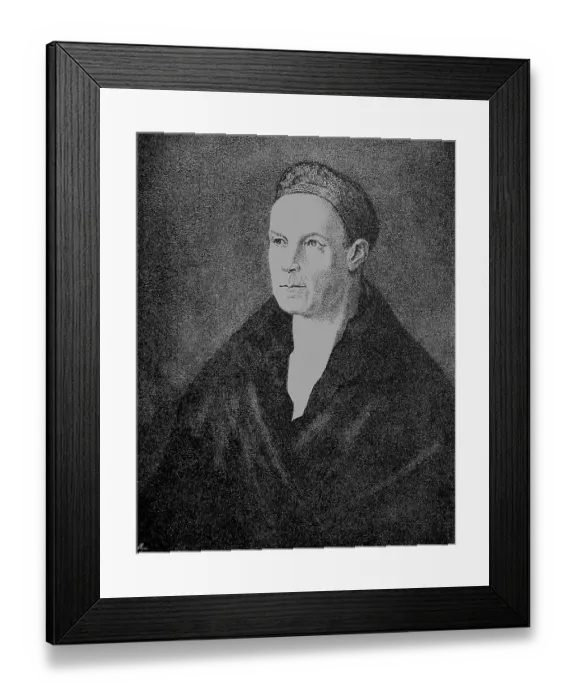 Framed Print : Jakob Fugger von der Lilie, Jakob Fugger der Reiche
