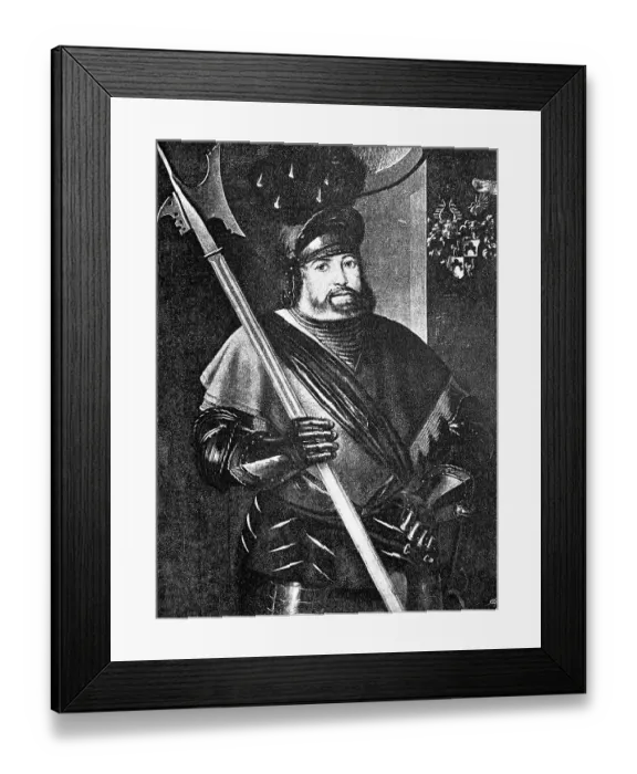 Framed Print : Georg von Frundsberg Framed Print : Georg von Frundsberg