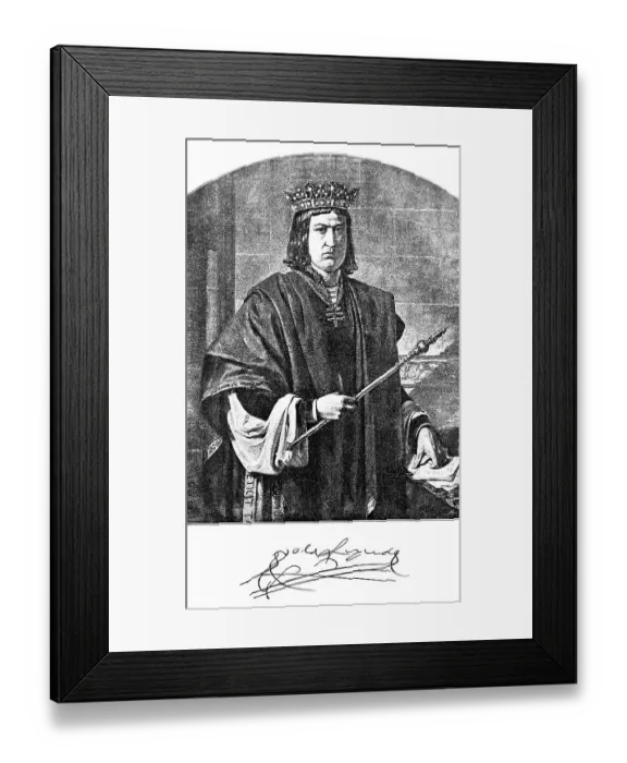 Framed Print : Ferdinand, known as Ferdinand the Catholic (born 10 March 1452) (died 23 January 1516)