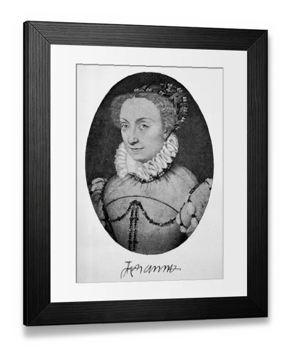 Framed Print : Jeanne III of Navarre, better known as Jeanne d'Albret