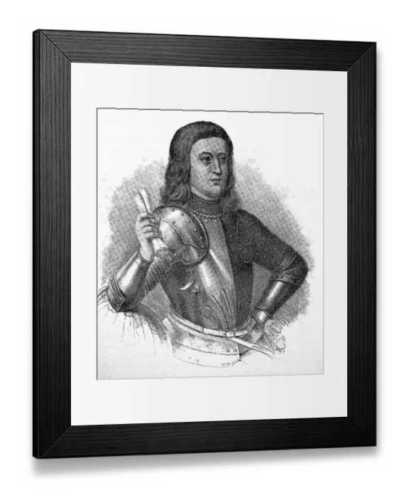 Framed Print : Martin Behai (born 6 October 1459 in Nuremberg) (died 29 July 1507 in Lisbon) (Portugal) also Martin Bohemus