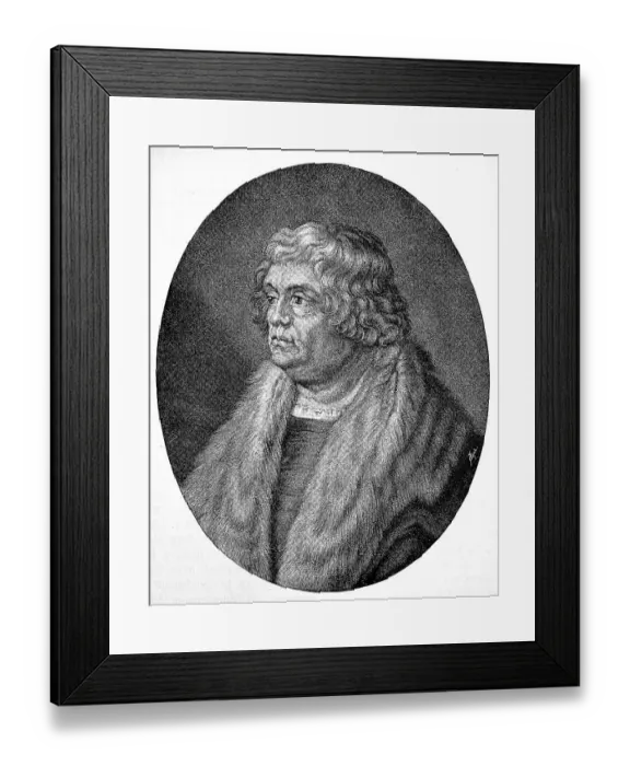 Framed Print : Willibald Pirckheimer, Bilibald Pirkheimer