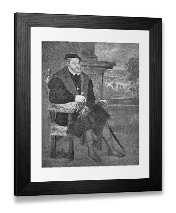 Framed Print : Charles V Spanish Carlos I French Charles Quint Framed Print : Charles V Spanish Carlos I French Charles Quint