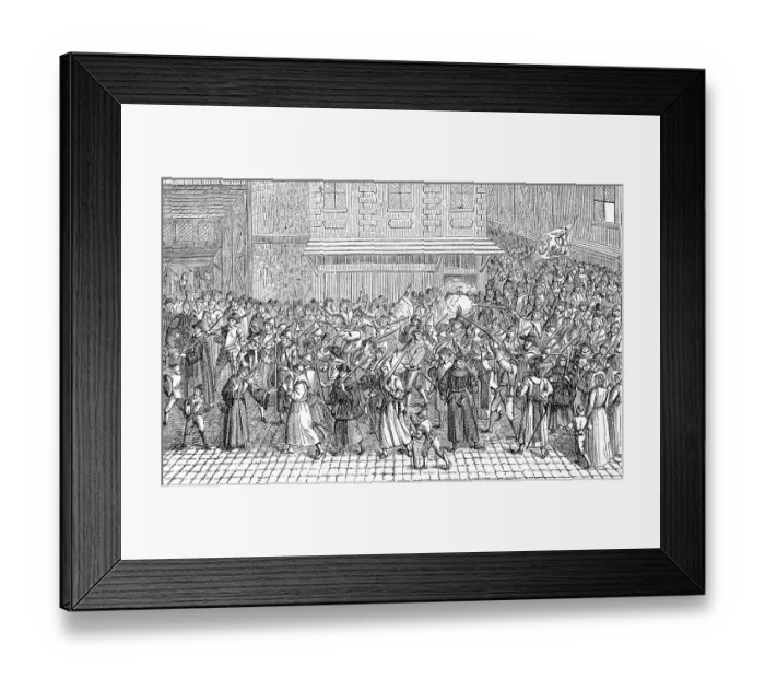 Framed Print : Procession of the League of Sixteen
