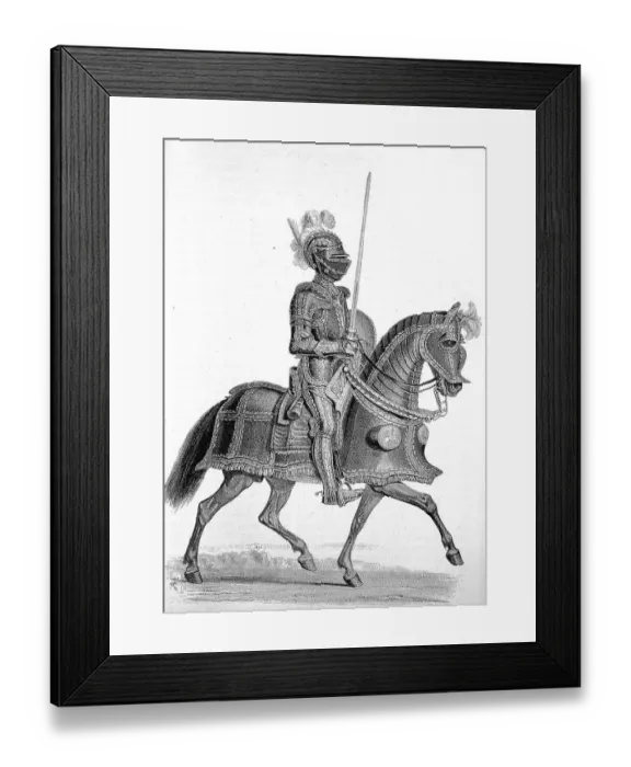 Framed Print : German knight's armour from the first half of the 16th century Framed Print : German knight's armour from the first half of the 16th century