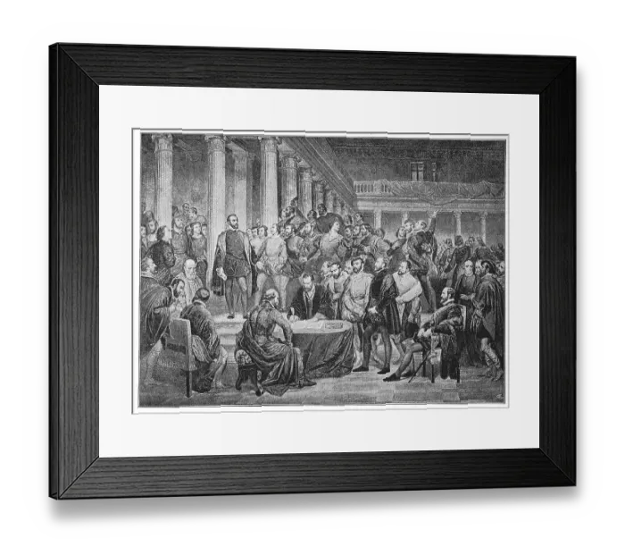 Framed Print : Breda Compromise, Compromise of Breda