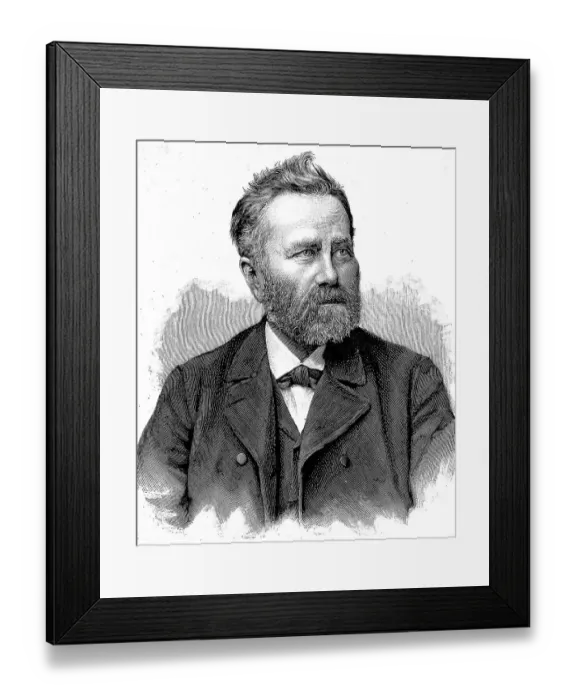 Framed Print : August Beyer, 30 April 1834, 18 April 1899 in Ulm Framed Print : August Beyer, 30 April 1834, 18 April 1899 in Ulm