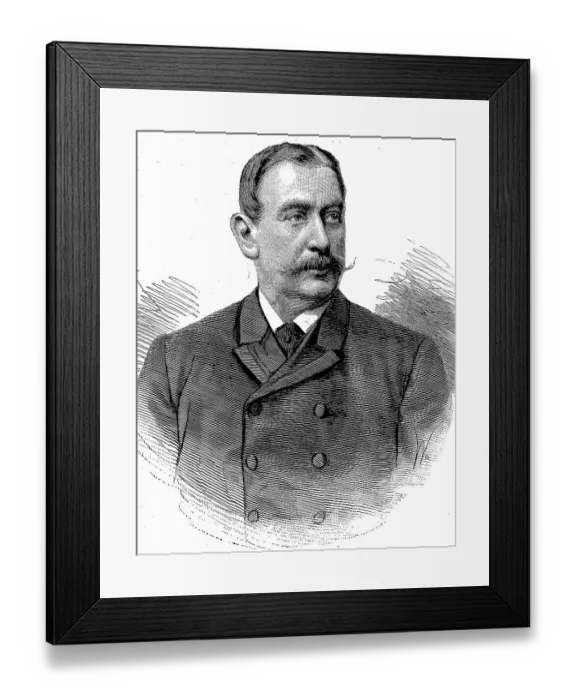 Framed Print : Adolf Freiherr Marschall von Bieberstein