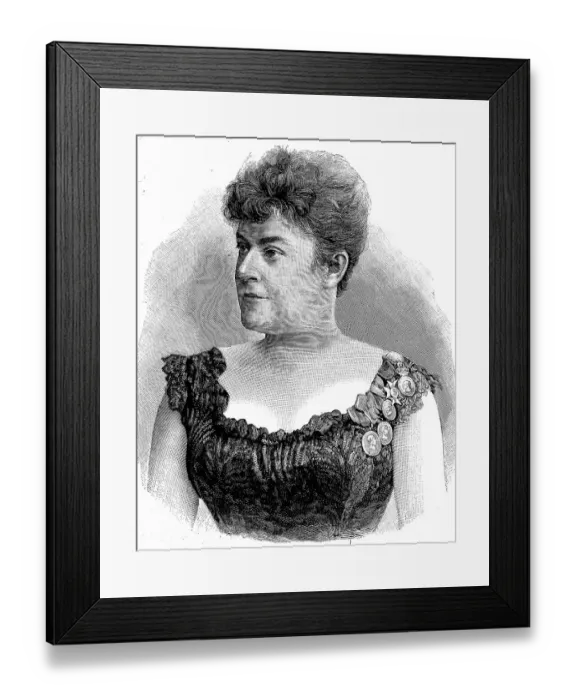 Framed Print : Therese Malten was the stage name of Therese Mueller Framed Print : Therese Malten was the stage name of Therese Mueller
