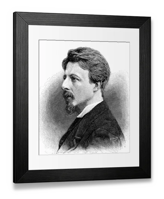Framed Print : Gaston, Count of Eu, Gaston d Orlaans Framed Print : Gaston, Count of Eu, Gaston d Orlaans