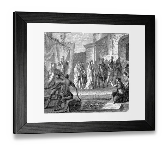 Framed Print : Vipsania Agrippina, usually known as Agrippina Major or Agrippina the Elder Framed Print : Vipsania Agrippina, usually known as Agrippina Major or Agrippina the Elder