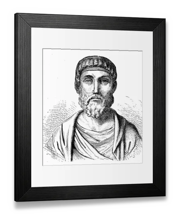 Framed Print : Julian, Flavius Claudius Iulianus Augustus