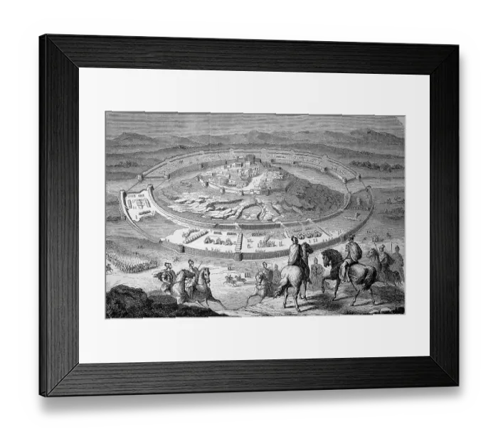 Framed Print : Defeat 133 BC at Numantia, Spain