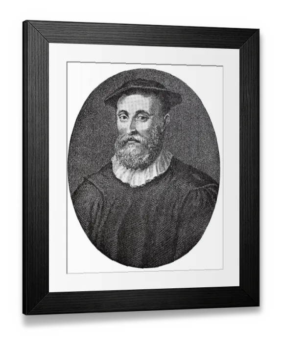 Framed Print : John Knox, 1514-1572, a Scottish reformer and co-founder of the Presbyterian churches Framed Print : John Knox, 1514-1572, a Scottish reformer and co-founder of the Presbyterian churches