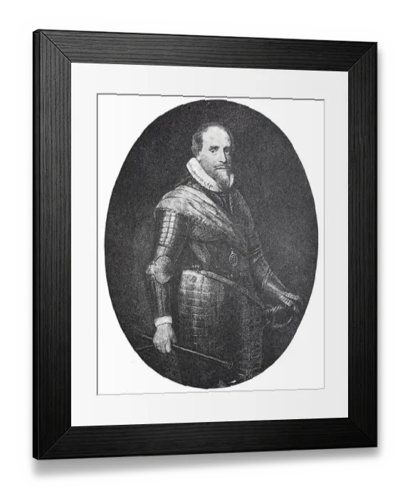 Framed Print : Prince Moritz of Orange, Maurits van Oranje Framed Print : Prince Moritz of Orange, Maurits van Oranje
