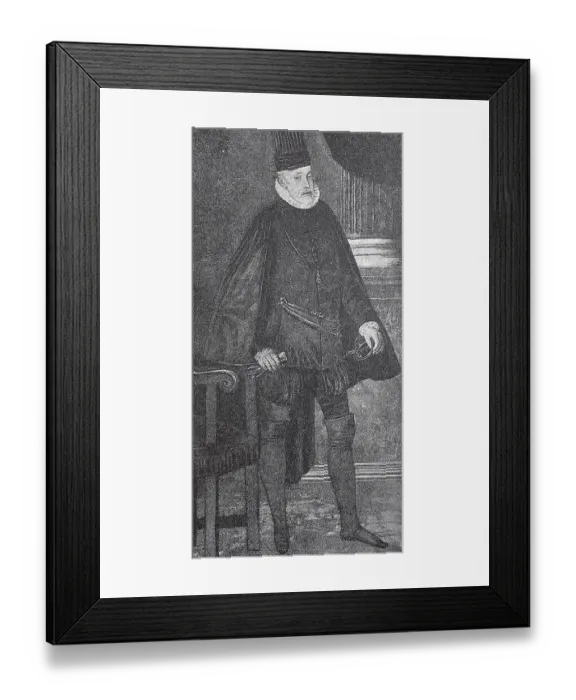 Framed Print : Philip II. Felipe II, 21 May 1527 Framed Print : Philip II. Felipe II, 21 May 1527