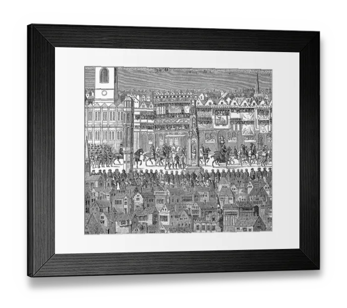 Framed Print : Edward VI, Edward Tudor, 12 October 1537
