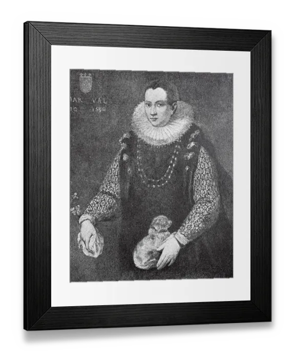 Framed Print : Margaret of Valois, Marguerite Framed Print : Margaret of Valois, Marguerite