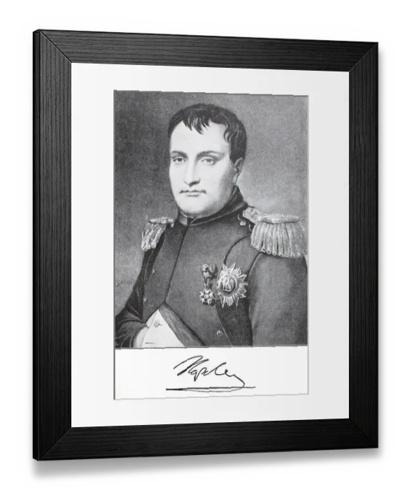 Framed Print : Napoleon Bonaparte, 15 August 1769 Framed Print : Napoleon Bonaparte, 15 August 1769