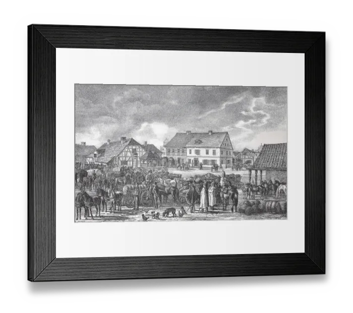 Framed Print : Sensburg, East Prussia, Poland Framed Print : Sensburg, East Prussia, Poland