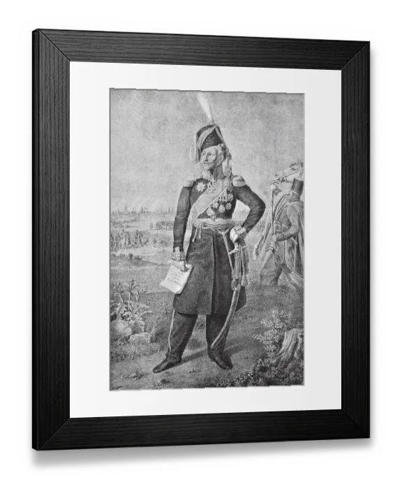 Framed Print : Friedrich Karl Freiherr von Tettenborn