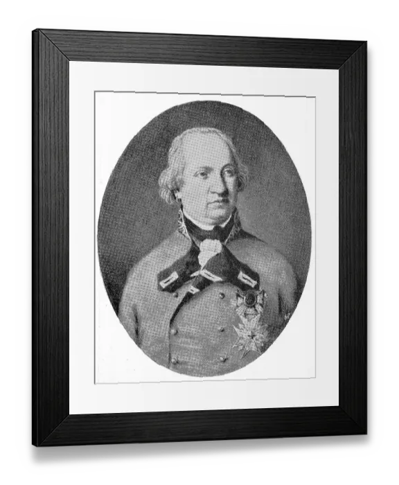 Framed Print : Maximilian I. Joseph, 27 May 1756