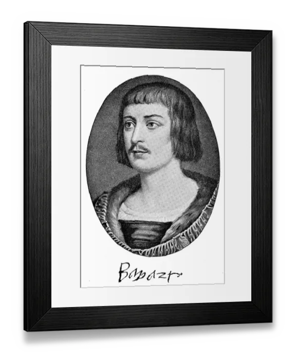 Framed Print : Pierre Terrail, seigneur de Bayard