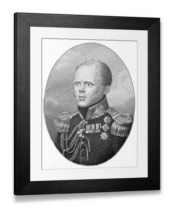 Framed Print : Grand Duke Konstantin Nikolaevich of Russia