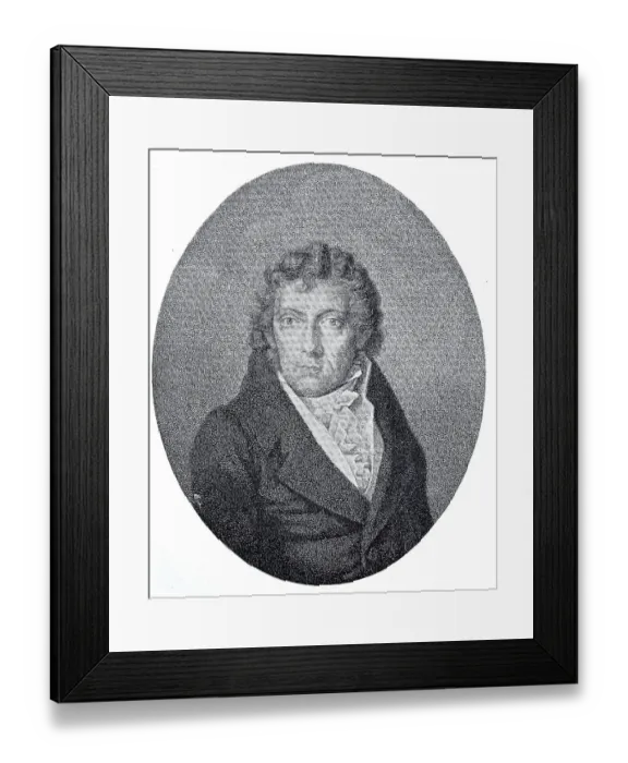 Framed Print : Friedrich Daniel Ernst Schleiermacher