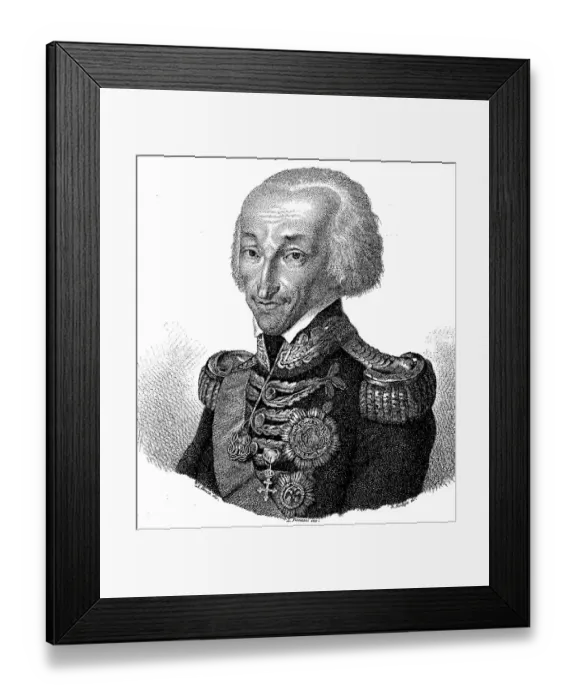 Framed Print : Victor Emmanuel I. 1759, 1824, King of Sardinia and Duke of Savoy