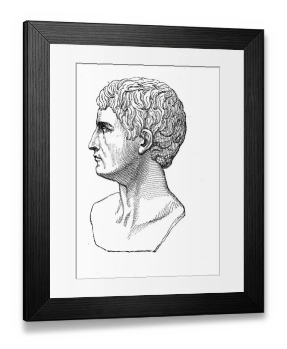 Framed Print : Caligula, Gaius Julius Caesar Augustus Germanicus Framed Print : Caligula, Gaius Julius Caesar Augustus Germanicus
