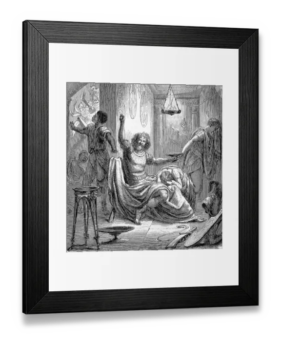 Framed Print : Death of Hannibal, 247 BC 181 BC Hannibal Barca