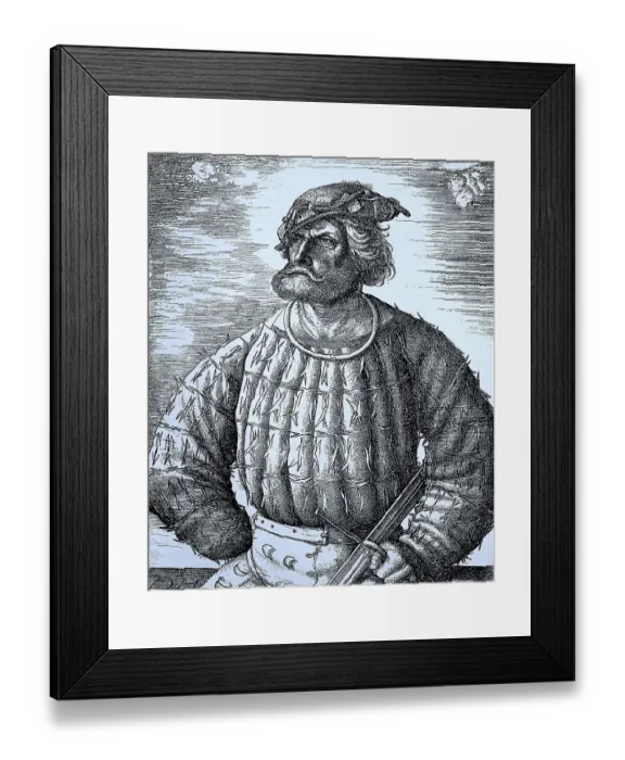 Framed Print : Florian Vulture von Giebelstadt Framed Print : Florian Vulture von Giebelstadt