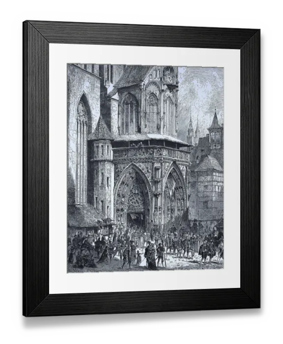 Framed Print : The Church of Our Lady, Church of Our Lady Framed Print : The Church of Our Lady, Church of Our Lady