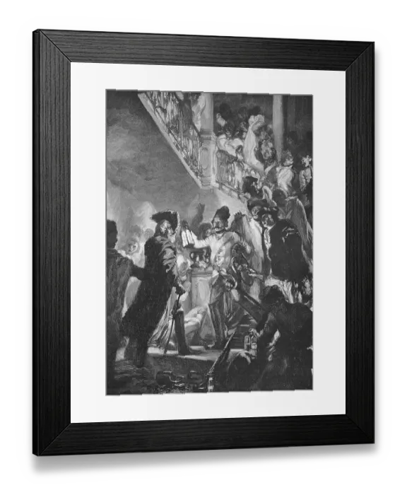 Framed Print : Frederick II, Frederick, was King of Prussia from 1740 to 1786 Framed Print : Frederick II, Frederick, was King of Prussia from 1740 to 1786
