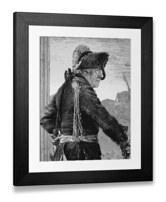 Framed Print : Frederick II was King of Prussia Framed Print : Frederick II was King of Prussia