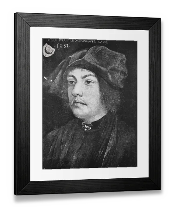 Framed Print : Martin Schongauer, known in Italy as Bel Martino or Martino dAnversa Framed Print : Martin Schongauer, known in Italy as Bel Martino or Martino dAnversa