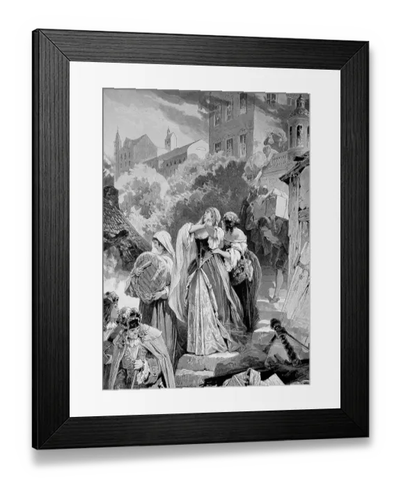 Framed Print : Maria Franziska von Fuerstenberg-Heiligenberg Framed Print : Maria Franziska von Fuerstenberg-Heiligenberg