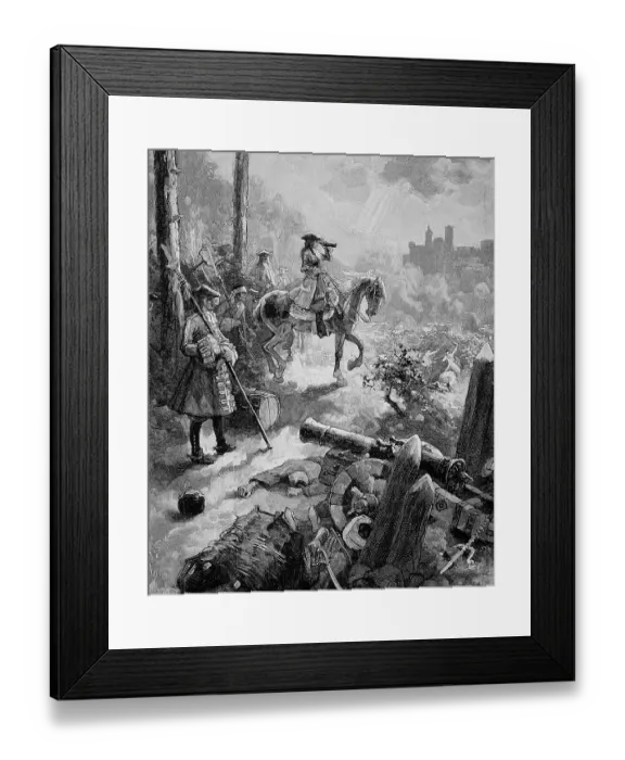 Framed Print : The siege of Belgrade in 1717 took place during the Austro-Venetian-Ottoman War of 1714-1718 Framed Print : The siege of Belgrade in 1717 took place during the Austro-Venetian-Ottoman War of 1714-1718