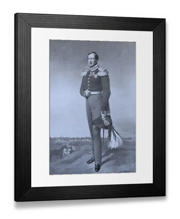 Framed Print : Frederick William III was King of Prussia from 1797 to 1840 Framed Print : Frederick William III was King of Prussia from 1797 to 1840