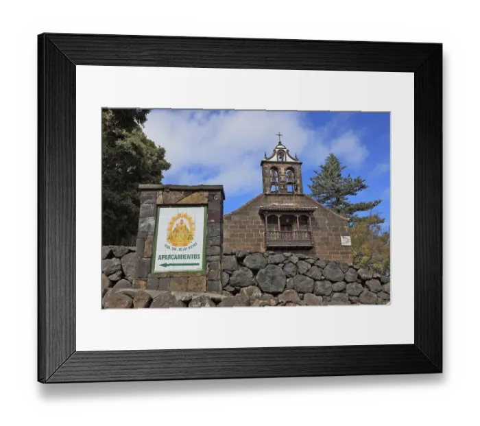 Framed Print : Santuario Nuestra Senora de Las Nieves near the town of Santa Cruz de La Palma Framed Print : Santuario Nuestra Senora de Las Nieves near the town of Santa Cruz de La Palma