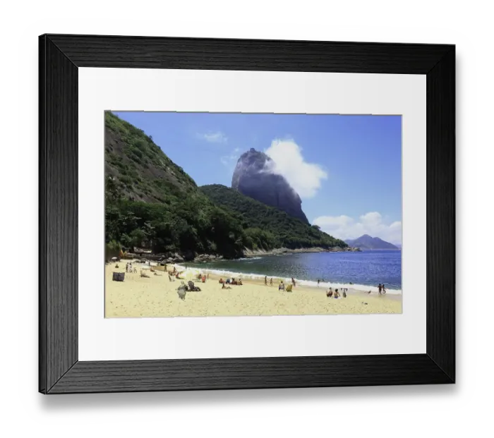 Framed Print : View to the Sugar Loaf from the south Framed Print : View to the Sugar Loaf from the south