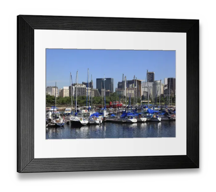 Framed Print : Gloria district with harbour and houses on Avenida Infante Dom Henrique Framed Print : Gloria district with harbour and houses on Avenida Infante Dom Henrique