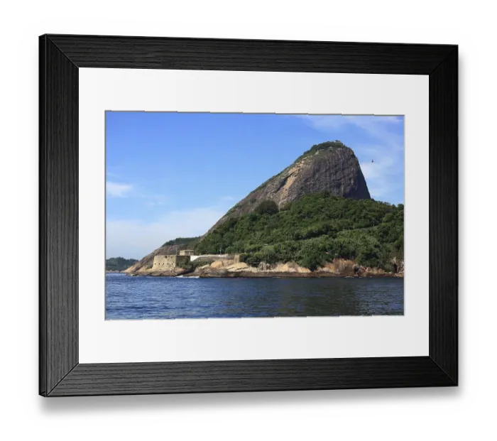 Framed Print : View of Sugar Loaf Mountain from the north Framed Print : View of Sugar Loaf Mountain from the north