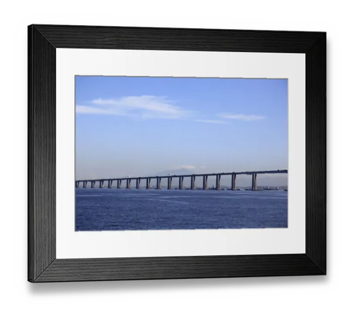 Framed Print : The Niteroi Bridge, Ponte Presidente Costa e Silva Framed Print : The Niteroi Bridge, Ponte Presidente Costa e Silva