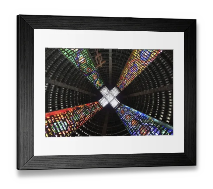 Framed Print : Catedral Metropolitana, Cathedral of Rio de Janeiro Framed Print : Catedral Metropolitana, Cathedral of Rio de Janeiro