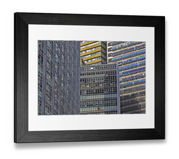 Framed Print : High-rise buildings in the centre of Rio de Janeiro Framed Print : High-rise buildings in the centre of Rio de Janeiro