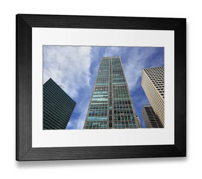 Framed Print : High-rise buildings in the centre of Rio de Janeiro
